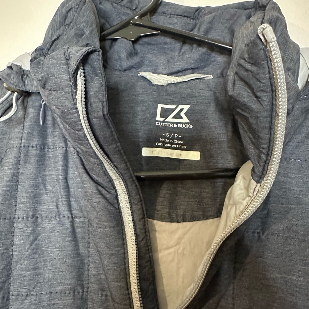 Gray Quilted Hooded Jacket - Picture 2 of 5